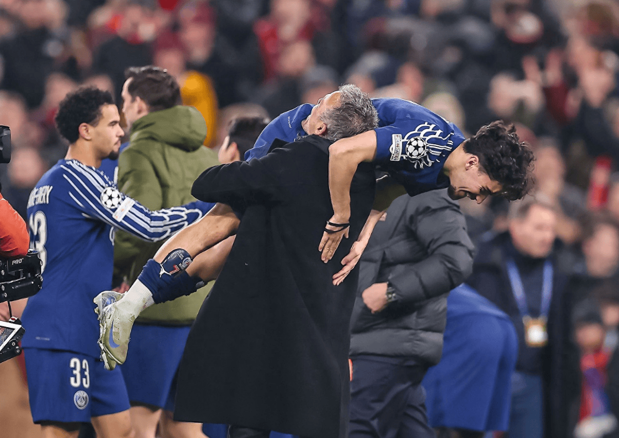 5-0狂胜，踢懵国米，维蒂尼亚揭秘：欧冠决赛前，恩里克一番话让我们夺冠